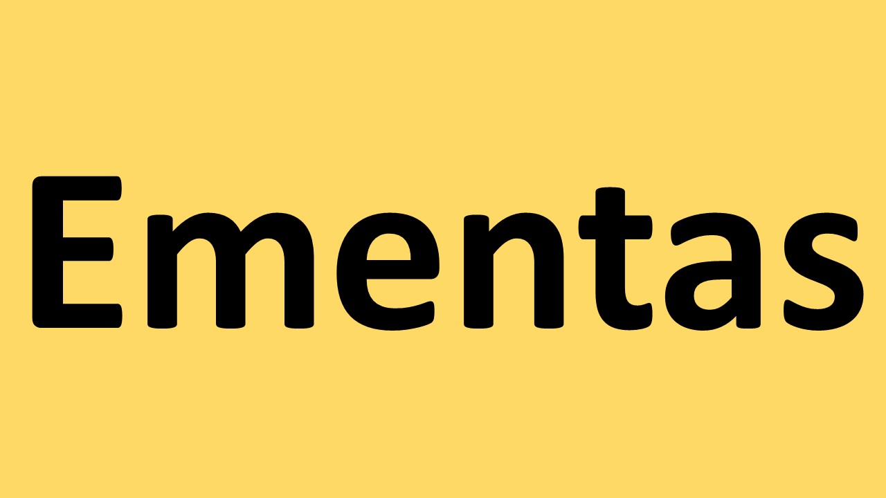 Ementas